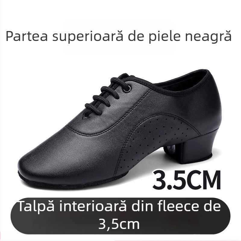 Pantofi de dans LATIN și MODERN pentru bărbați, băieți și copii — talpă MD; sex: masculin; vârstă: 0–1 ani
