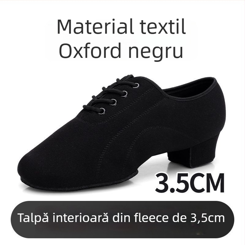 Pantofi de dans LATIN și MODERN pentru bărbați, băieți și copii — talpă MD; sex: masculin; vârstă: 0–1 ani