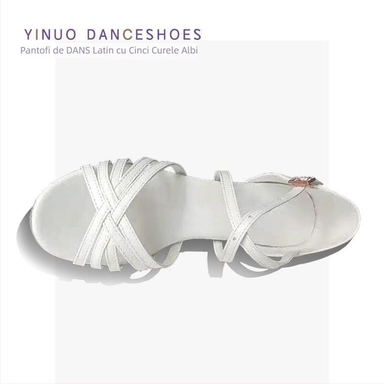 Pantofi de dans latino pentru fete, antiderapanti, ușori, respirabili, piele artificială