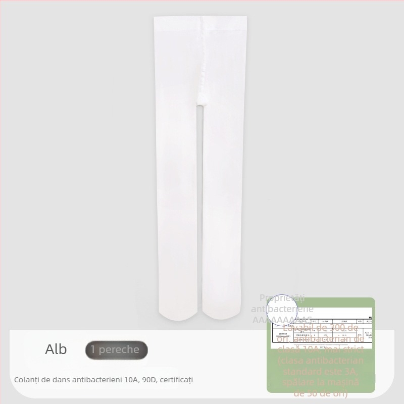 Colanți de dans pentru copii, pentru antrenament — nylon respirant, model de vară, pentru copii 3–8 ani, fini, absorb transpirația