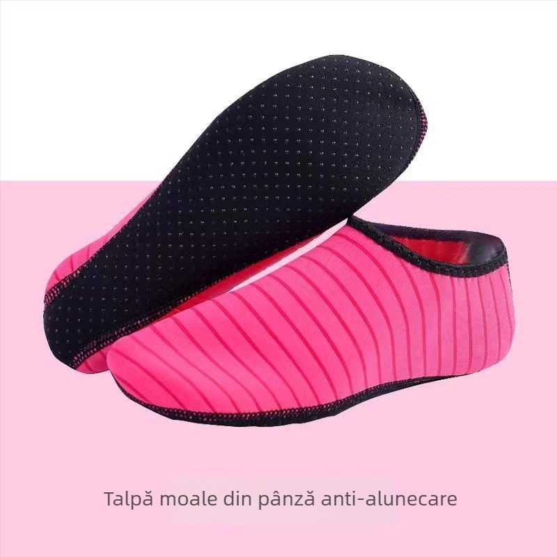 Pantofi de apă antiderapanti, talpă moale, uscare rapidă, pentru adulți și copii, pentru plajă și activități în apă