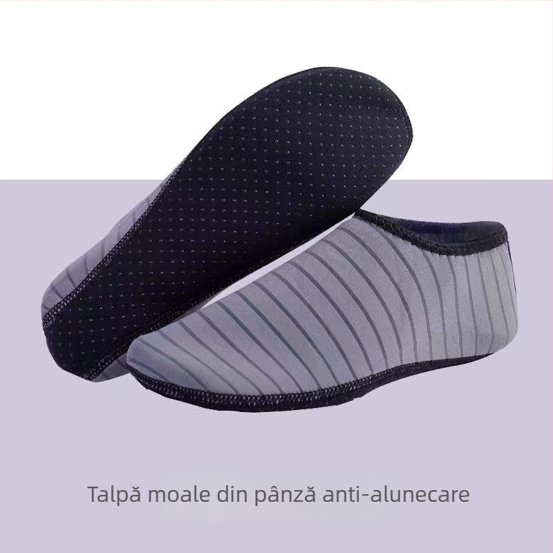 Pantofi de apă antiderapanti, talpă moale, uscare rapidă, pentru adulți și copii, pentru plajă și activități în apă