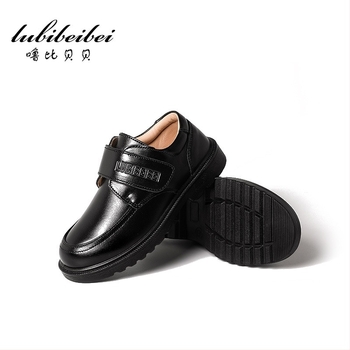 Pantofi de copii, unisex, stil colegiu, închidere Velcro, PU partea superioară, PU căptușeală