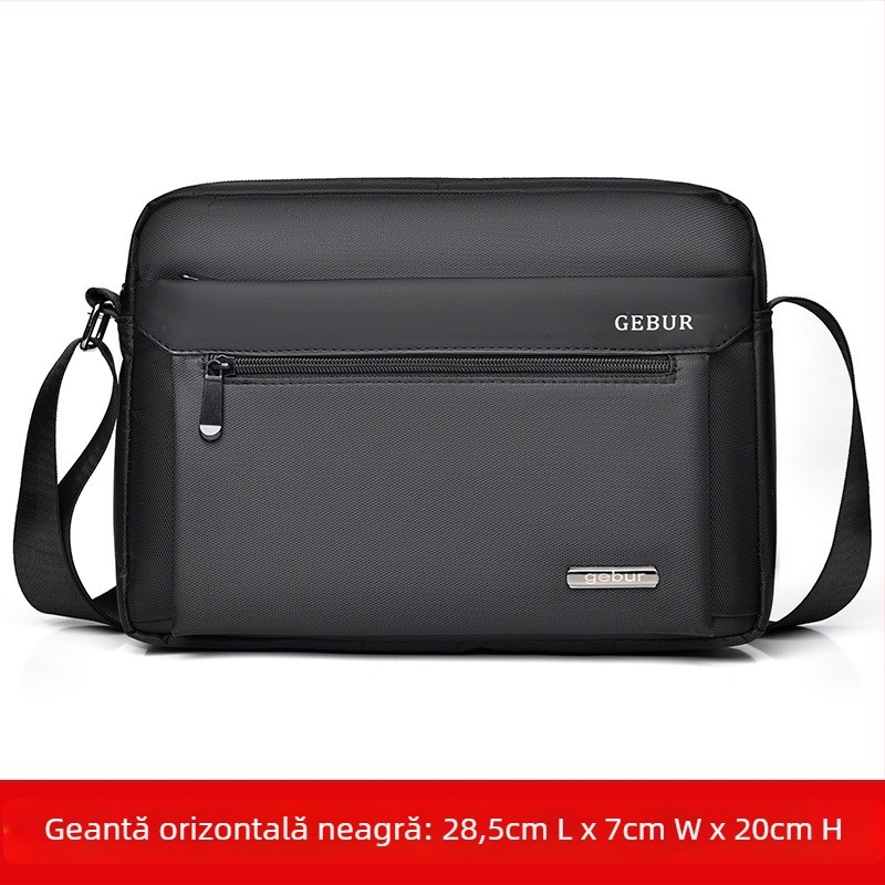 Youhang Geantă de umăr pentru bărbați, Corduroy, impermeabilă, pentru călătorii de afaceri