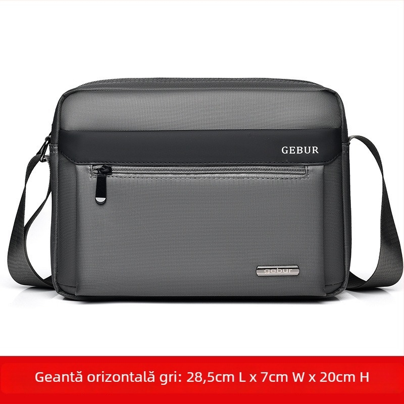 Youhang Geantă de umăr pentru bărbați, Corduroy, impermeabilă, pentru călătorii de afaceri