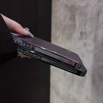 Suport metalic pentru lentilă pentru Xiaomi 17 Pro Max – finisaj mat, margine moale, bază dură, anti-cadere, compatibil cu husă de protecție