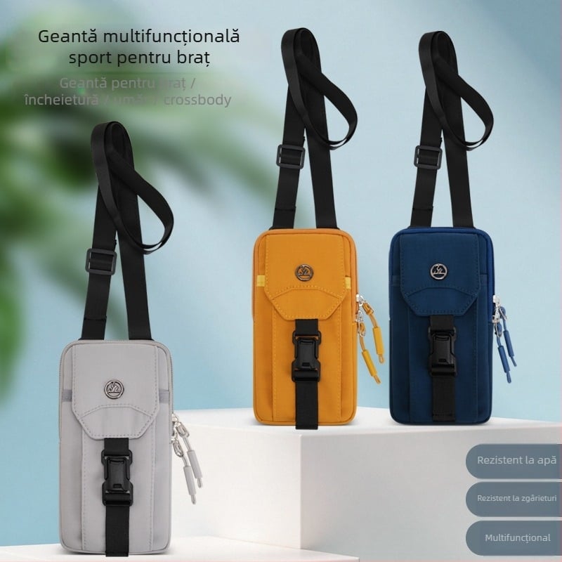 Geantă de braț pentru sporturi în aer liber – Unisex, material Oxford, căptușeală poliester, respirabilă, ultraușoară