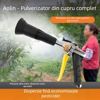 Pistol de pulverizare din aliaj Aolin, cu dozare, pentru grădinăritul de acasă și utilizări agricole