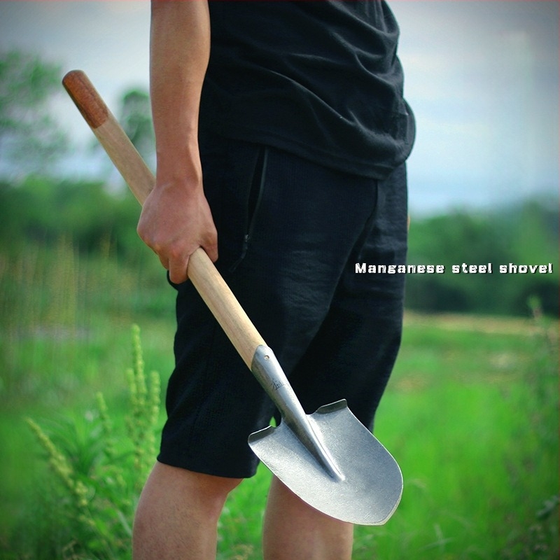 Origin lopată de grădină din oțel mangan pentru uz agricol și horticol, săpat în aer liber și cultivarea legumelor