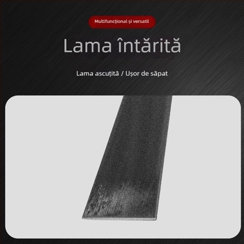 Lopata de grădină, oțel mangan, utilizare agricolă, origine Shandong, China, marcă Temporary