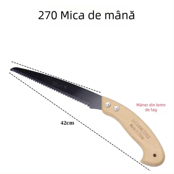 Clever Helper model 270 ferăstrău manual pentru prelucrarea lemnului și tăierea crengilor fructifere