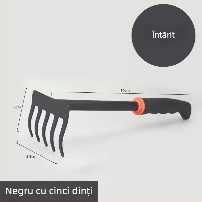 Unealtă de grădină: unealtă multifuncțională cu trei funcții pentru plantarea florilor, copacilor și legumelor