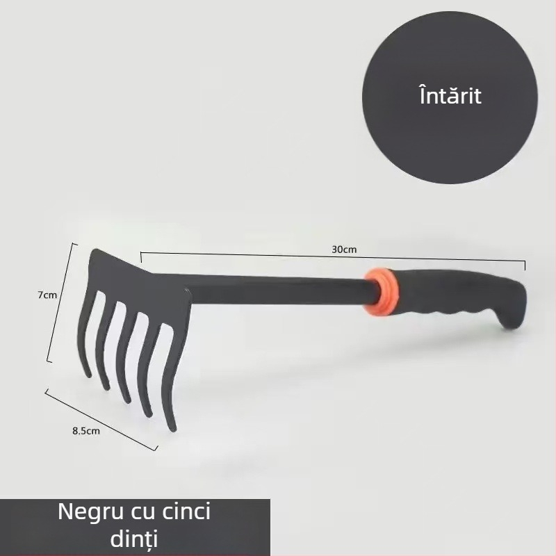 Unealtă de grădină: unealtă multifuncțională cu trei funcții pentru plantarea florilor, copacilor și legumelor