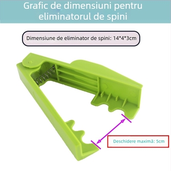 Deao Clește pentru trandafiri din plastic, cu îndepărtare a țepilor — instrument pentru grădinărit și florărie