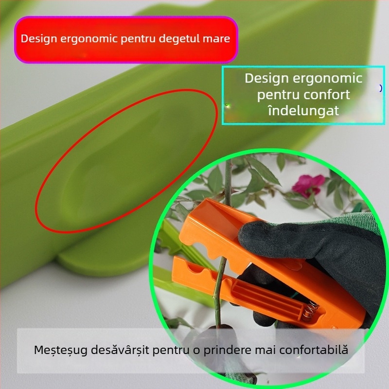 Deao Clește pentru trandafiri din plastic, cu îndepărtare a țepilor — instrument pentru grădinărit și florărie