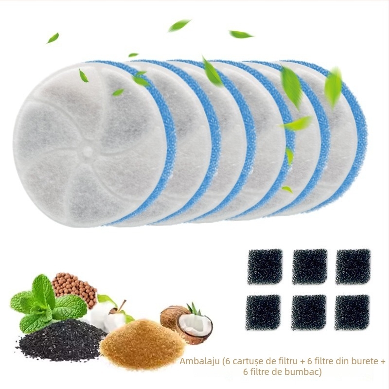 Dispenser de apă pentru pisici cu circulație automată, model A01sp, capacitate 3,2 L, baterie 4000 mAh, detașabil, fără suport pentru aplicație