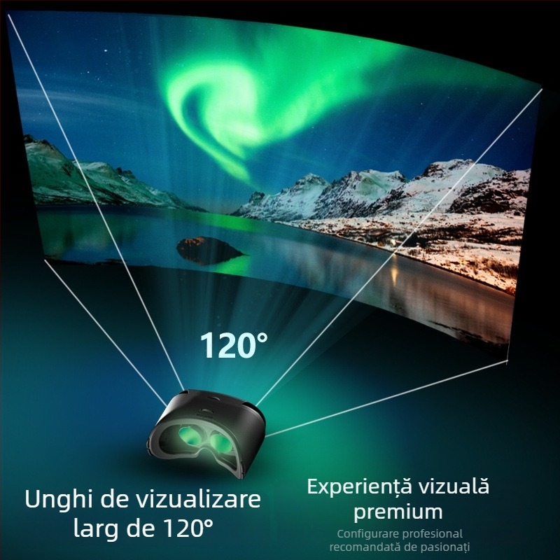 VRG Pro x7 Ochelari VR montați pe cap pentru Metaverse, 260 g, Model 2021, Brand privat autorizat, Garanție națională