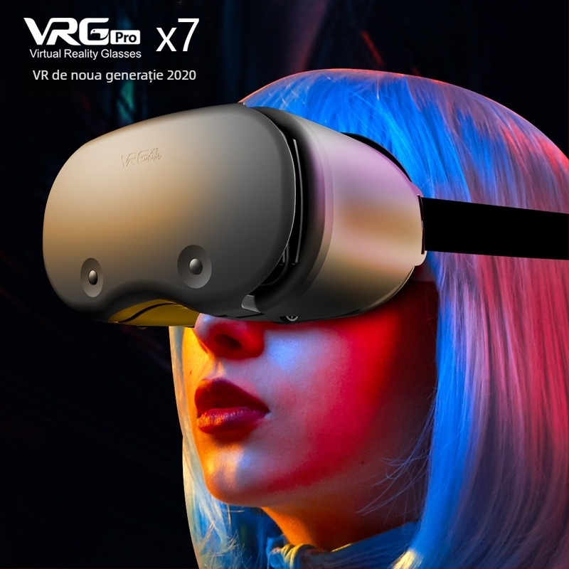 VRG Pro x7 Ochelari VR montați pe cap pentru Metaverse, 260 g, Model 2021, Brand privat autorizat, Garanție națională