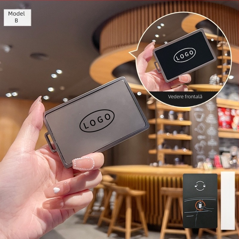 Husa pentru card de cheie Tesla Model 3/Y/X/S (TPU, premium, Huihuangda)