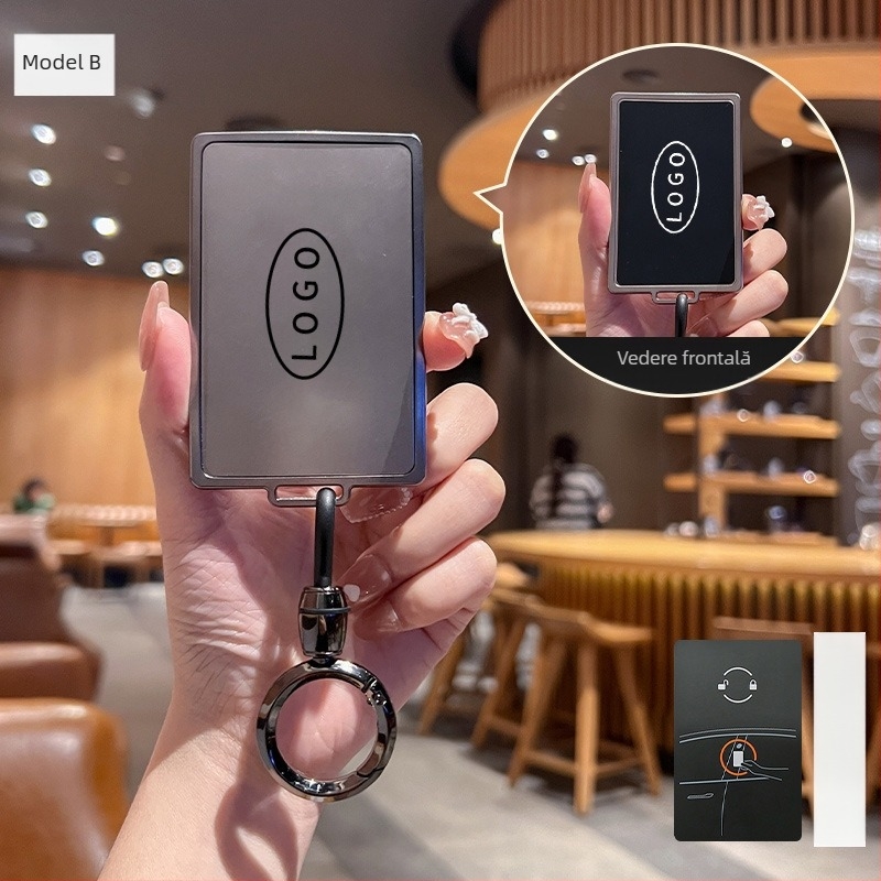 Husa pentru card de cheie Tesla Model 3/Y/X/S (TPU, premium, Huihuangda)