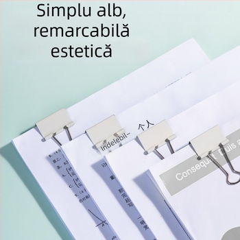 Clip metal pentru documente – clip pentru registre, Deli group