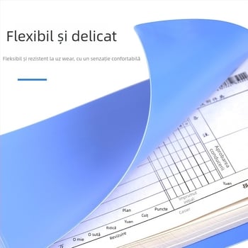Suport pentru note cu clemă puternică, din plastic, imprimare logo disponibilă