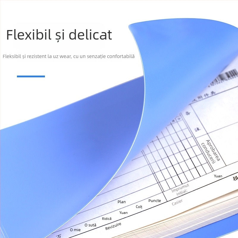 Suport pentru note cu clemă puternică, din plastic, imprimare logo disponibilă