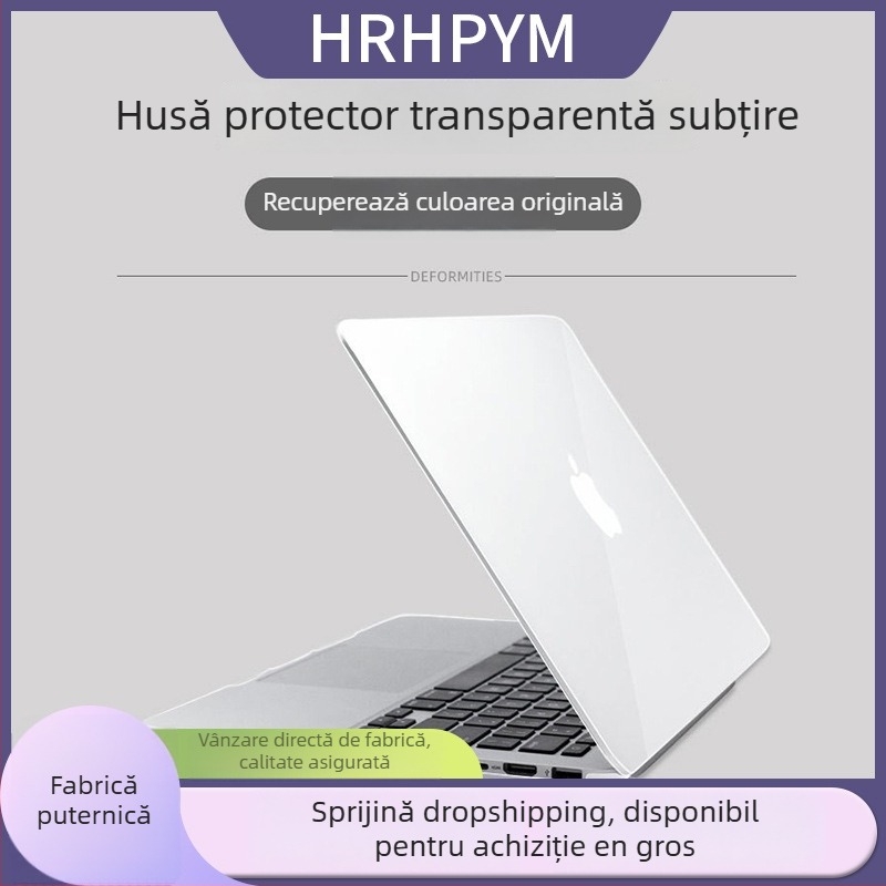 Husă de protecție pentru MacBook Pro și MacBook Air – HRHPYM, Plastic