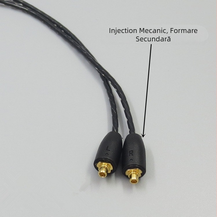 ZSFS ZS0073 Cablu pentru căști, nucleu din cupru pur, conductori din cupru fără oxigen, turnare prin injecție, ROHS certificat