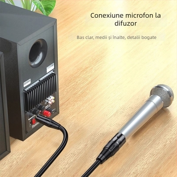 Cablu difuzoare Flash repairman M4004 – pentru echipamente audio și microfon, placat cu aur