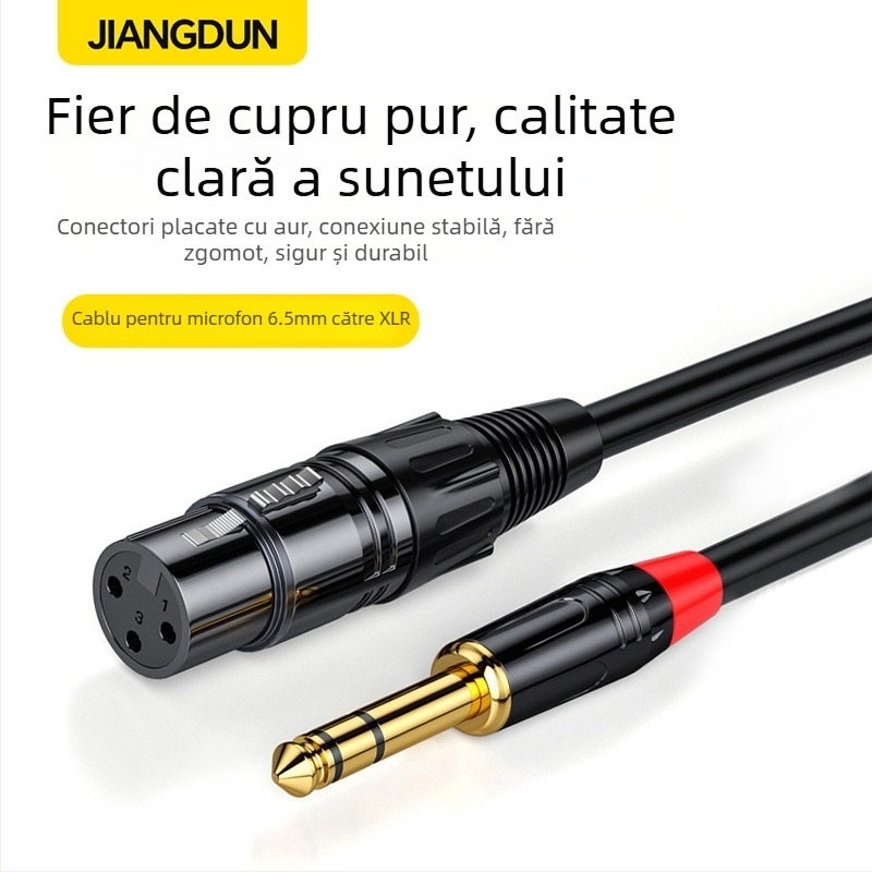 Cablu difuzoare Flash repairman M4004 – pentru echipamente audio și microfon, placat cu aur