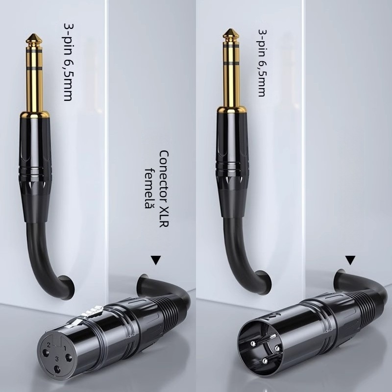 Cablu difuzoare Flash repairman M4004 – pentru echipamente audio și microfon, placat cu aur