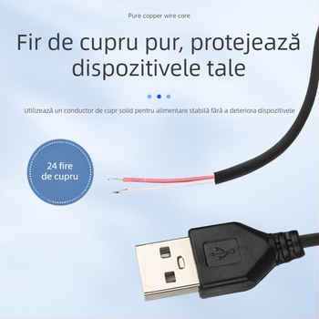 Cablu adaptor USB pentru linie de alimentare Android, distribuție cu un singur cap (Model: USB single-head distribution line; Brand: Source One Technology; Procesare: OEM; Înlocuire în 1 an pentru probleme de calitate; Timp de intrare pe piață: Primăvara 2