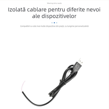 Cablu adaptor USB pentru linie de alimentare Android, distribuție cu un singur cap (Model: USB single-head distribution line; Brand: Source One Technology; Procesare: OEM; Înlocuire în 1 an pentru probleme de calitate; Timp de intrare pe piață: Primăvara 2