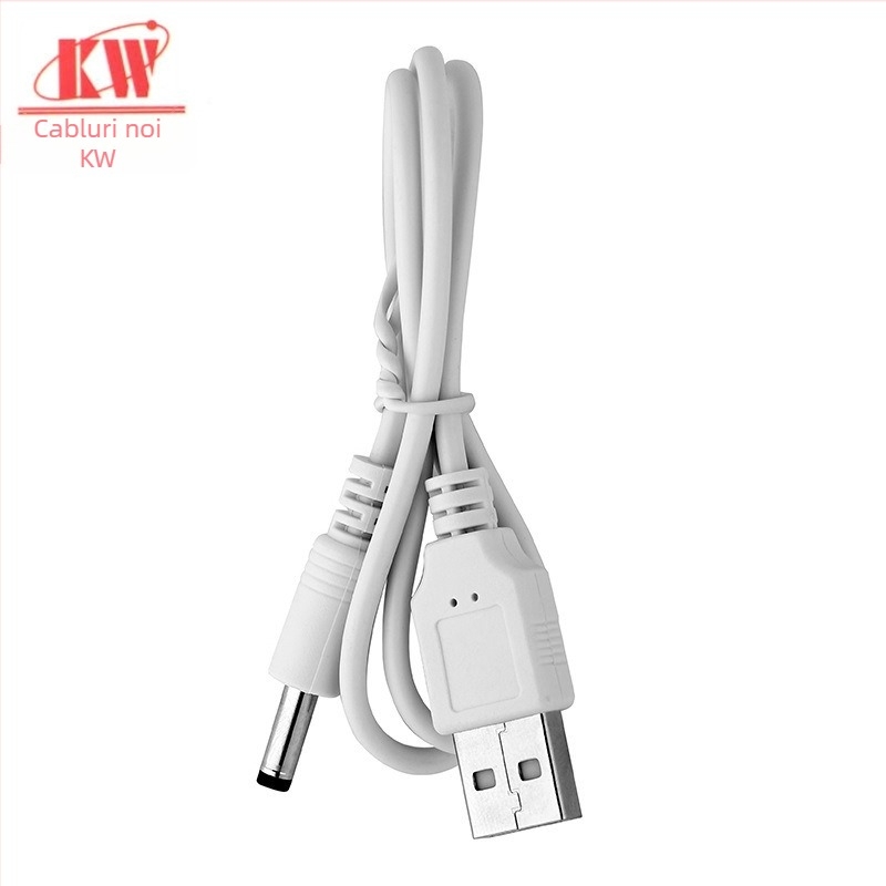 Lampa de birou cu cablu DC de încărcare și iluminare suplimentară cu cablu pentru eliminarea țânțarilor — Gold Line Wei; Model DC charging line; Conexiune: Cablu de alimentare; Jadro conductor: Tin-plated copper; Material conductor: Oxygen-free copper