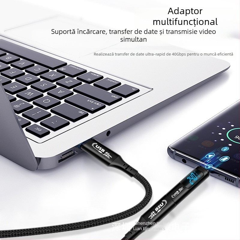 AU4AVW240B Conector de cablu – aliaj, pentru periferice PC, ISO9001