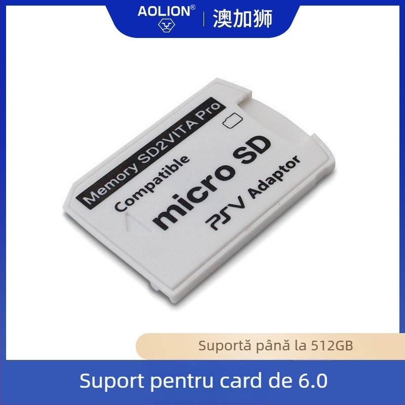 Suport pentru card de memorie PS Vita de la AOLION, model PSV, material ABS, 4 g, potrivit ca dar