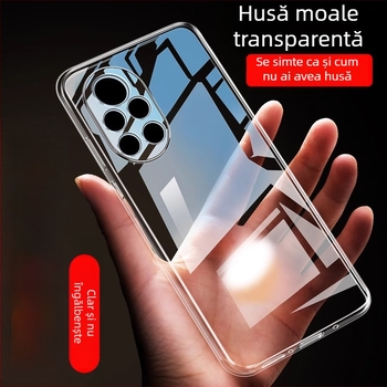 Husă transparentă din silicon pentru Huawei Nova 8 – protecție anti-cadere pentru Nova 8, Nova 8 Pro, Nova 8 SE