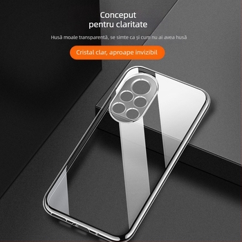 Husă transparentă din silicon pentru Huawei Nova 8 – protecție anti-cadere pentru Nova 8, Nova 8 Pro, Nova 8 SE