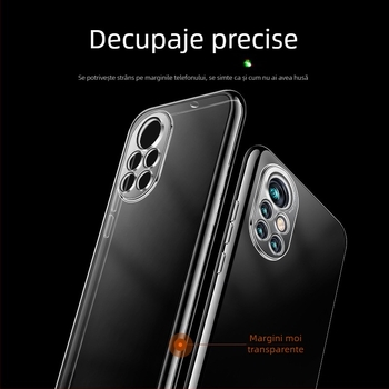 Husă transparentă din silicon pentru Huawei Nova 8 – protecție anti-cadere pentru Nova 8, Nova 8 Pro, Nova 8 SE
