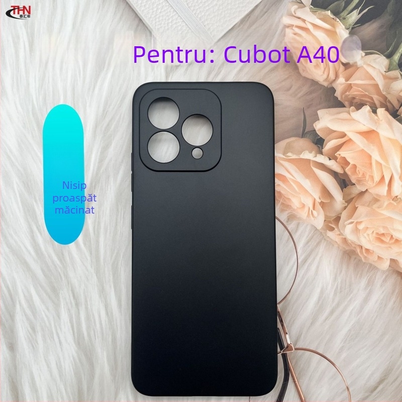 Carcasă pentru Cubot A40 — TPU, Finisaj ștanțat, Turnare prin injecție, Rezistentă la cădere, Rezistentă la amprente