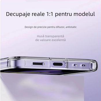Carcasă din silicon Huawei PuraX cu cârlig pentru crossbody, husă moale, anti-cădere