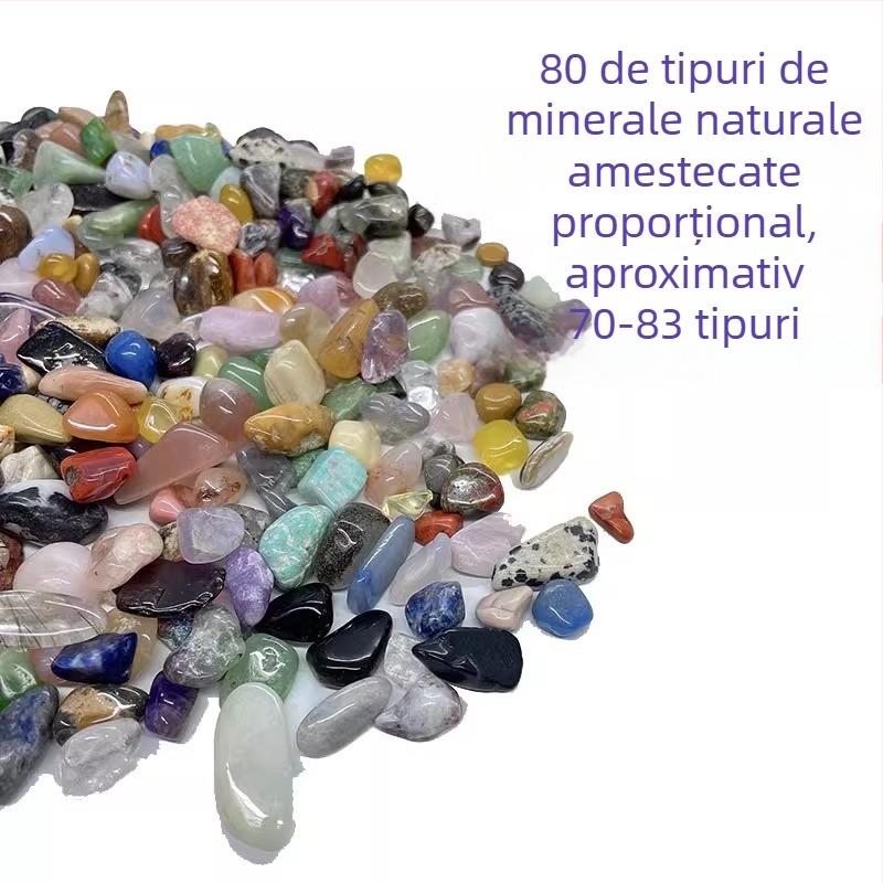 Piatră brută de cristal – piese decorative pentru acvarii și ghivece, MX, stil modern minimalist