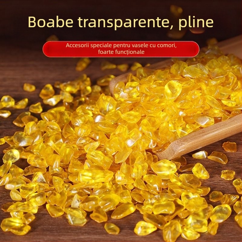 Ornament geometric din cristal, cristal natural; Material: Cristal; Categorie: Geometrică; Stil: Noul stil Chinezesc; Ambalare: carton