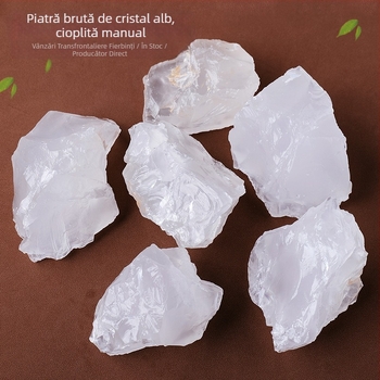 Cuart natural alb în formă brută pentru decor peisaj, mostră mare de cuarț pentru sculptură, decor pentru casă și difuzie de parfum