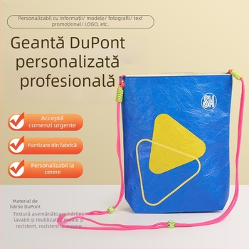 Geantă de umăr din hârtie Dupont, imprimare offset, marca Chisheng, pungă de ambalaj general