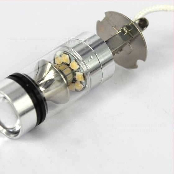 Lampa LED de ceață H3, 100W, 12V, 1000 lm, 6000-6500K