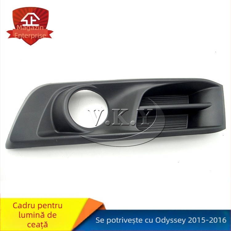 Capac pentru lampă de ceață și ramă frontală pentru far Honda Odyssey 2015-2016 (ABS)