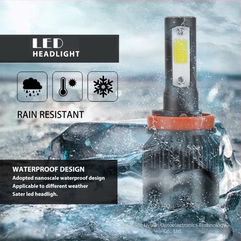 S2 LED far auto – 24W, 12V, 2A, model S2, durată de viață 30000 h