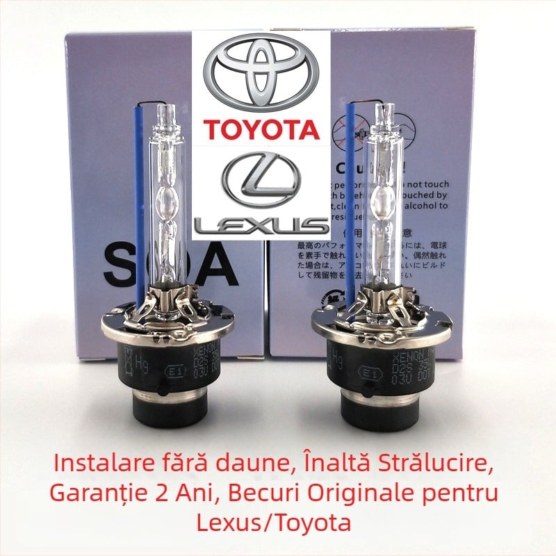 Bec Xenon far D2S/D2R/D4S, 35W, 12V, 5000 lm, IP65, Compatibil cu Reiz Camry Crown ES240 ES350